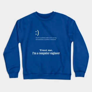 computer engineer, software-hardware engineering Crewneck Sweatshirt